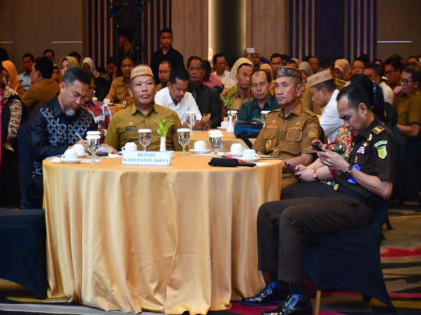 Bupati Saipul pada Musrenbagbda Provinsi. Foto Iwan karim